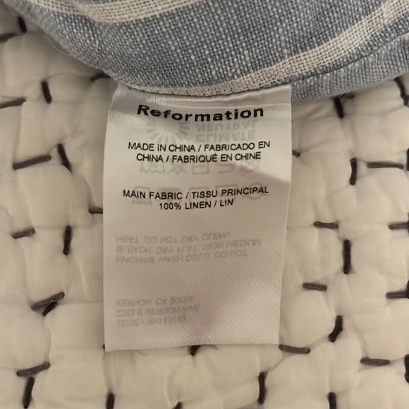 Linen Reformation Halter Top - Picture 4 of 5